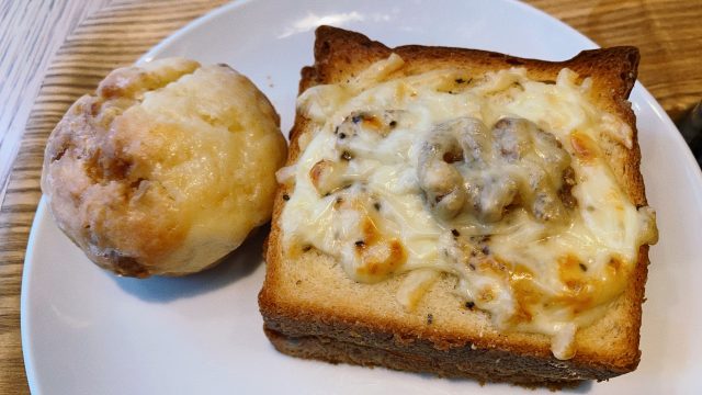 りんごのクロックムッシュ