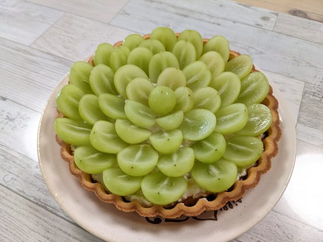 ぶどうのティラミス風タルト