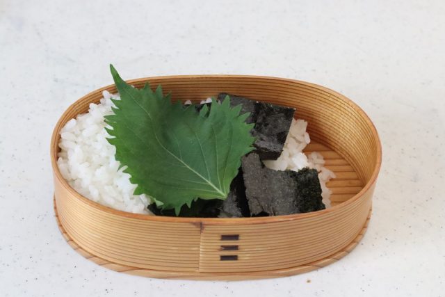 2品弁当の詰め方