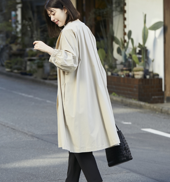 Kilka/軽くて家で洗える撥水コート