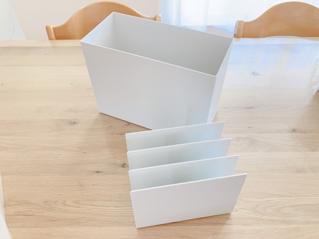 無印良品 スチロール仕切りスタンド