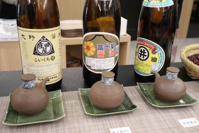 3種類の醤油