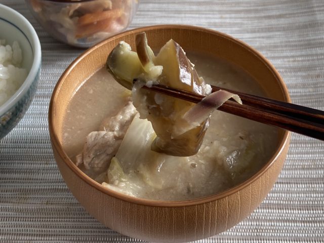 酒粕豚汁