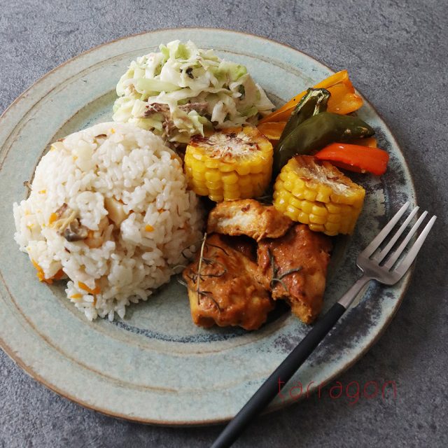 鶏むね肉の「やわらかタンドリーチキン」