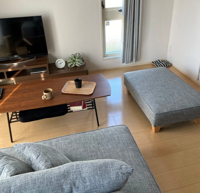 リビング低い家具