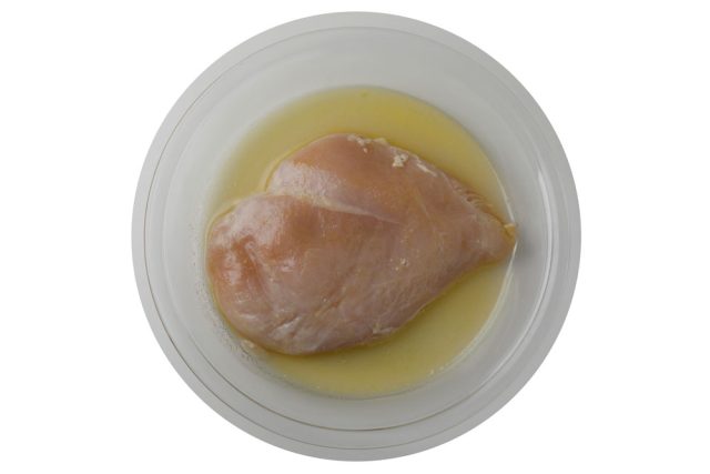 「しっとり鶏ハム」レンチン