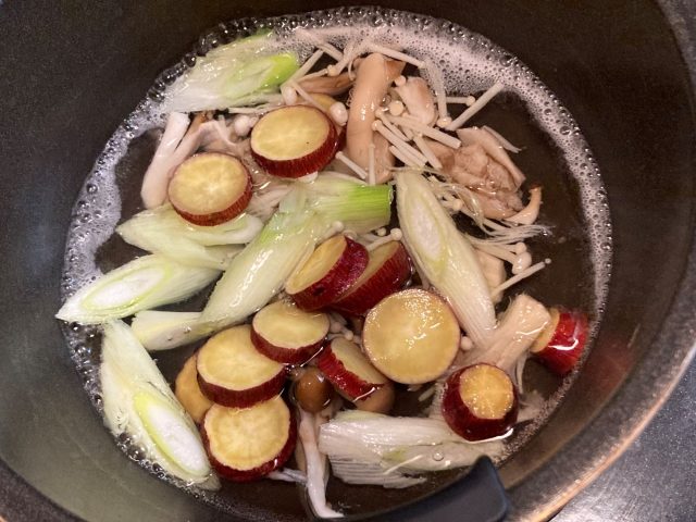 さつまいもやねぎ