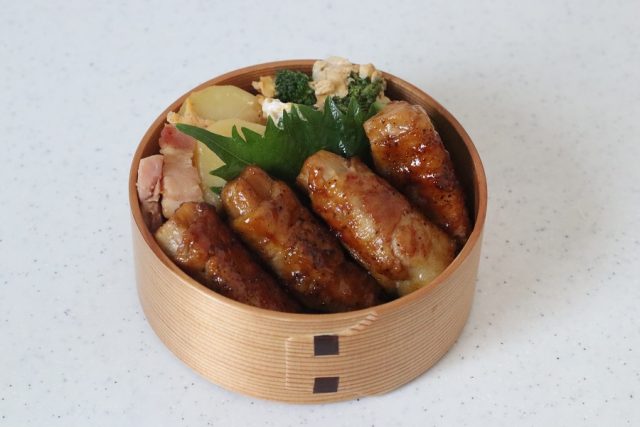2品弁当の詰め方