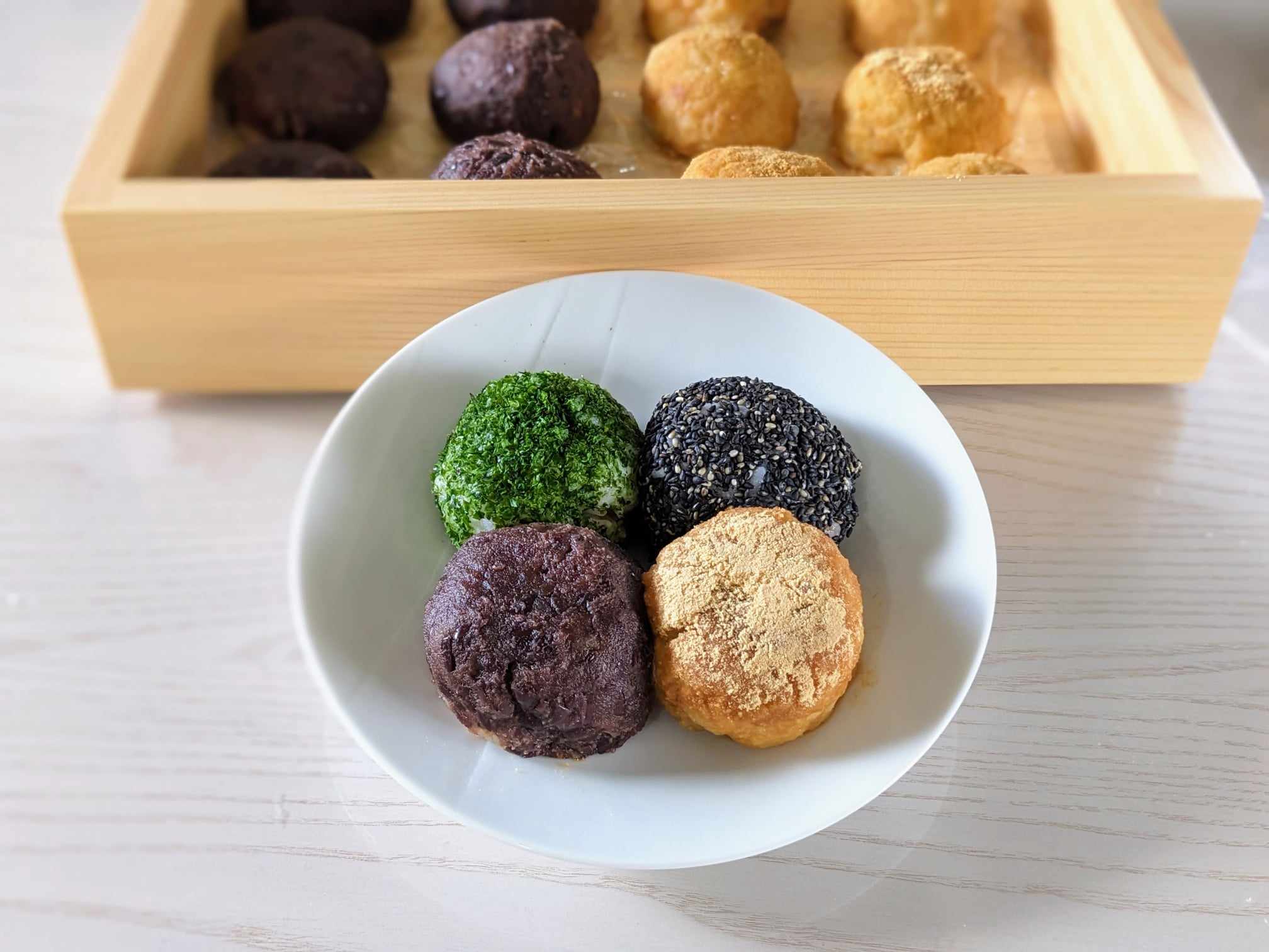あんこ、きなこ、青のり…秋に食べたい「おはぎ」の作り方