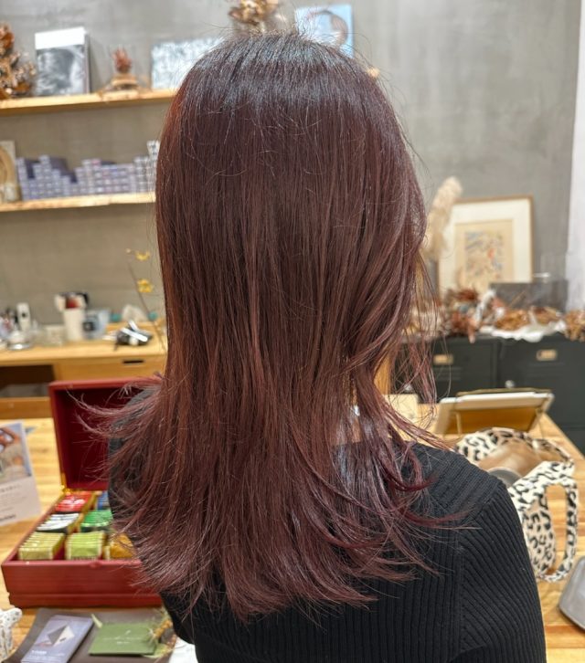 秋のヘアカラー