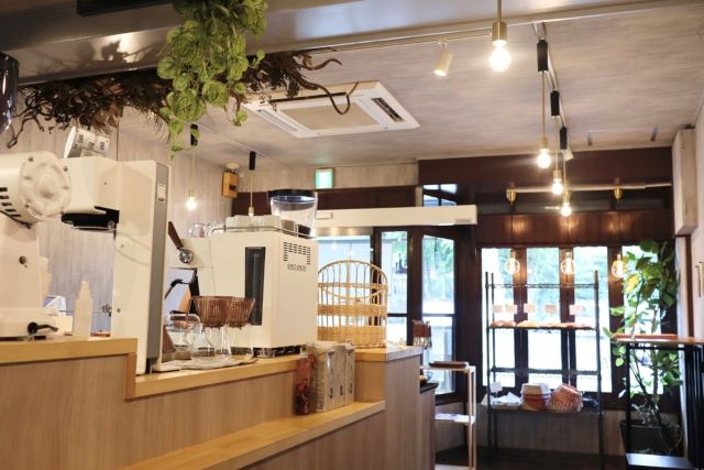 カフェの店内