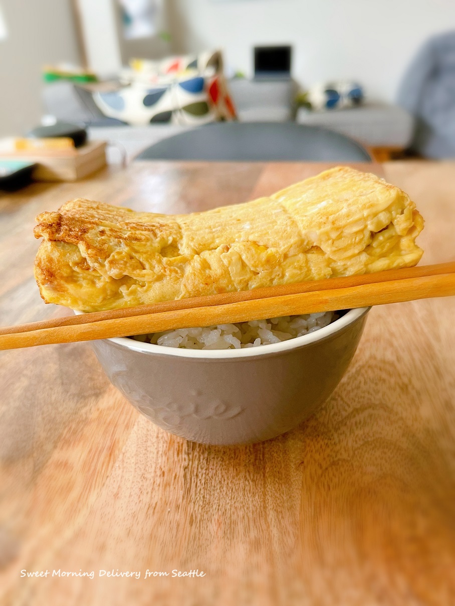 厚焼き卵一本のせ