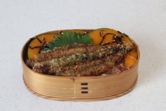 2品弁当の詰め方