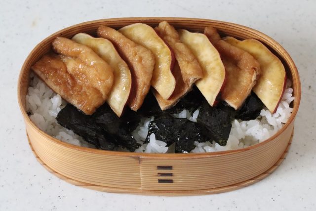 2品弁当の詰め方