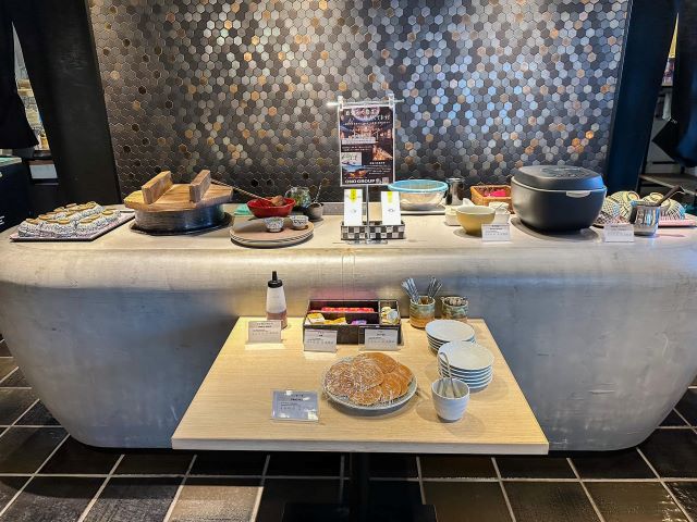 ご飯やパンケーキ