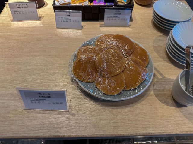 ミニサイズのパンケーキ