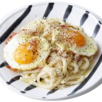 目玉焼きうどん