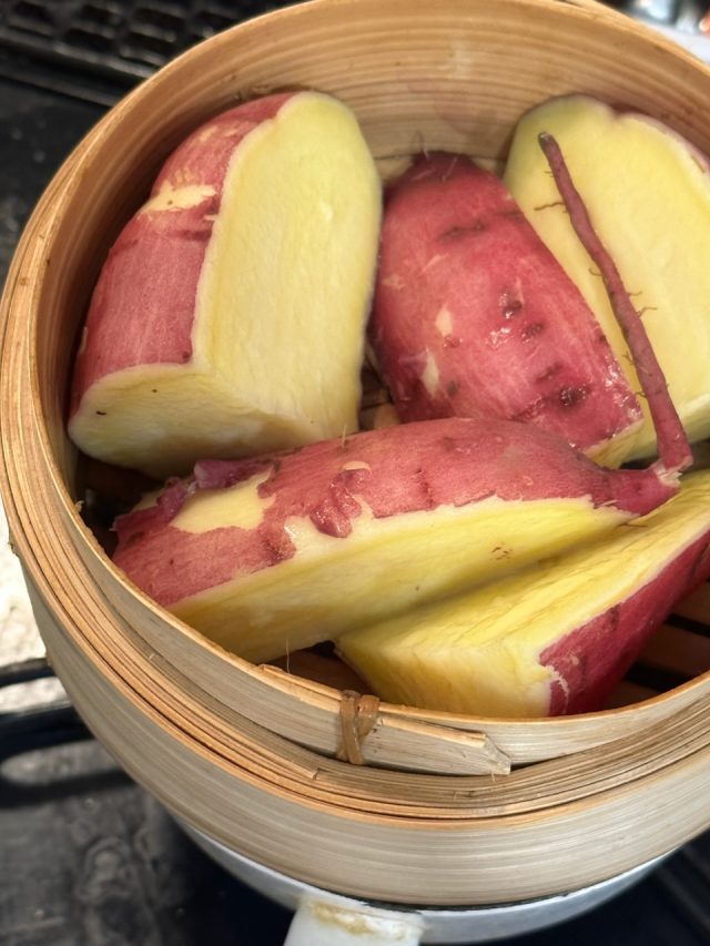 秋の味覚さつまいも