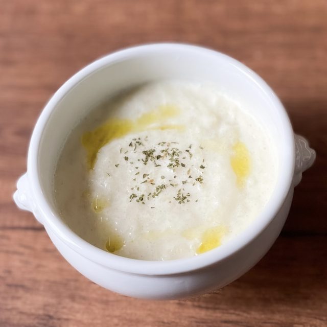 玉ねぎの豆乳ポタージュ