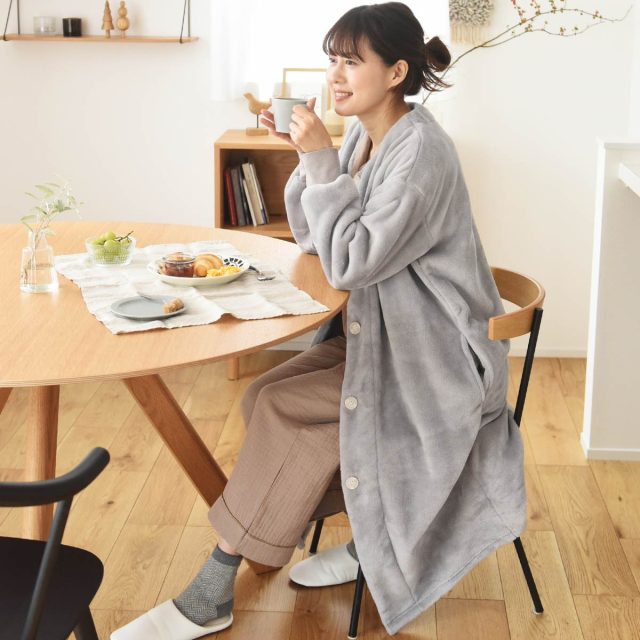 着る毛布