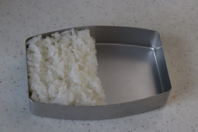 2品弁当の詰め方