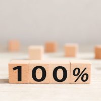 100%
