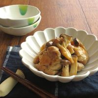 鶏肉ときのこの照り焼き
