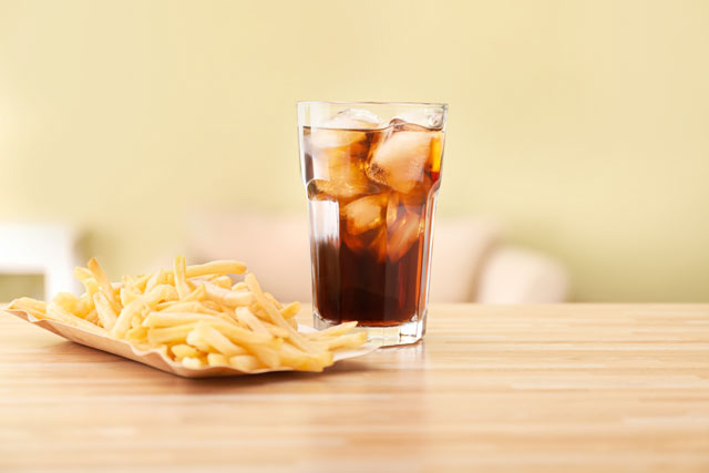 ポテトとコーヒー