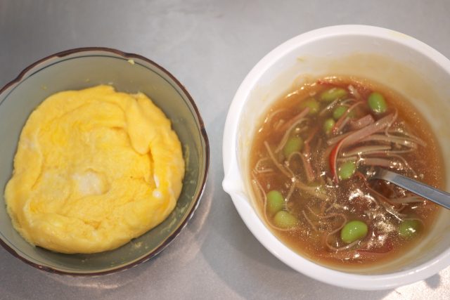 カニカマ天津飯