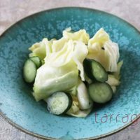 簡単「キャベツときゅうりのあっさり浅漬け」