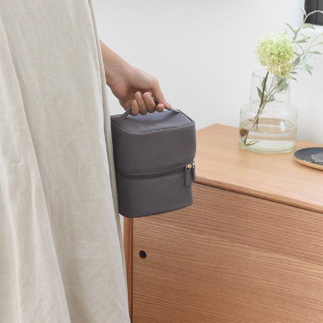 bon moment 整理ができる化粧ポーチ バニティ型