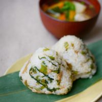 カブの葉混ぜごはんの素