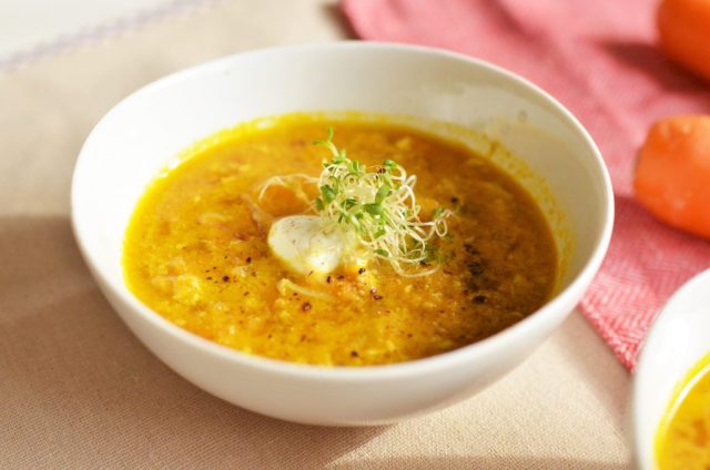 にんじんオニオンスープ