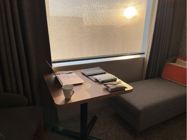 ホテルの部屋
