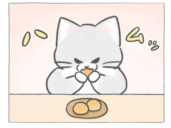【四コマ漫画】vol.100「あんぱん」｜おはよう！おしばと愉快な仲間たち