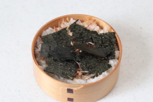 お弁当の詰め方
