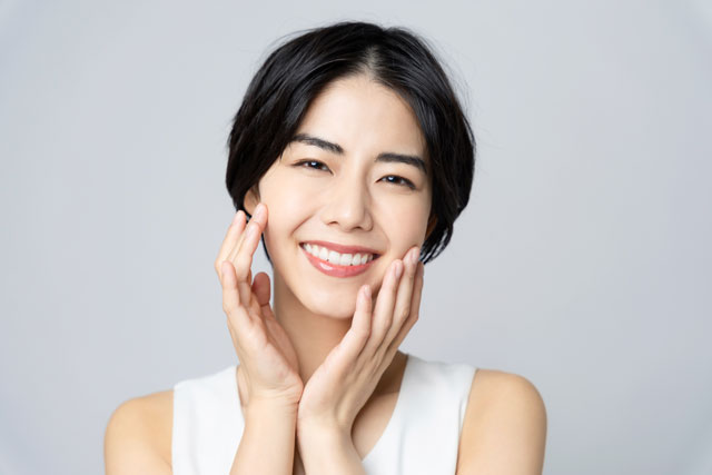 小顔の女性