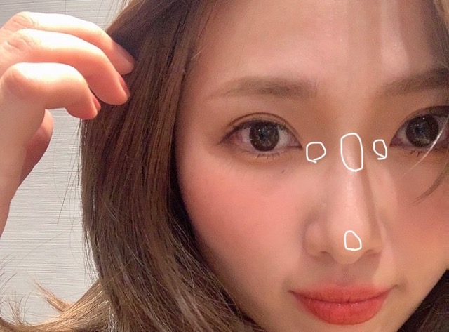 メリハリ立体感フェイスメイク