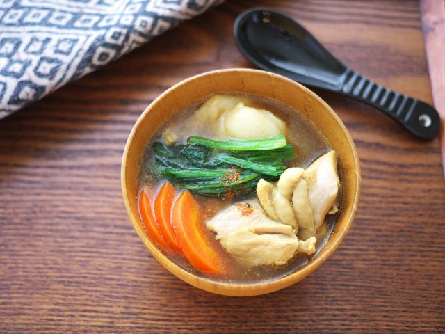 カレー風味のお雑煮