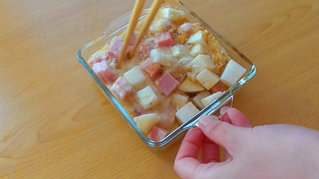 餅グラタン