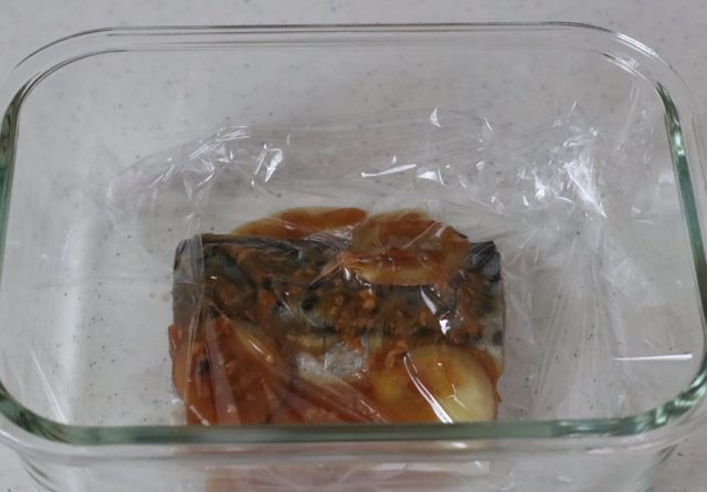 鯖みそ