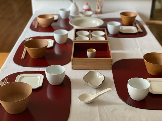 お正月のテーブル