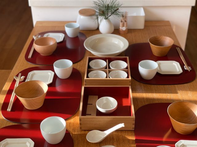 お正月のテーブル