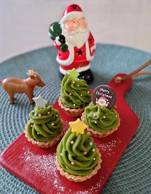 クリスマスツリーケーキ