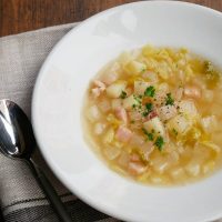 白菜と大根のミネストローネ