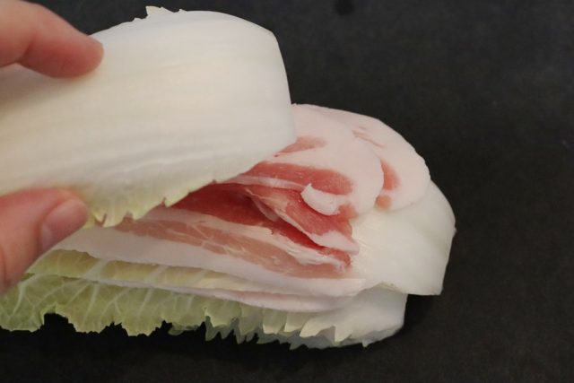 白菜と豚