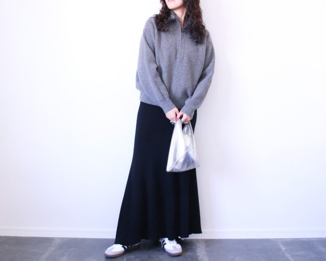 シルバーアイテムコーデ