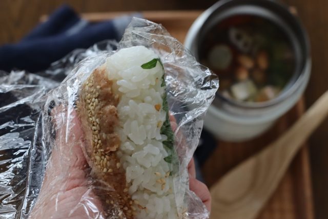 ツナ味噌おにぎり