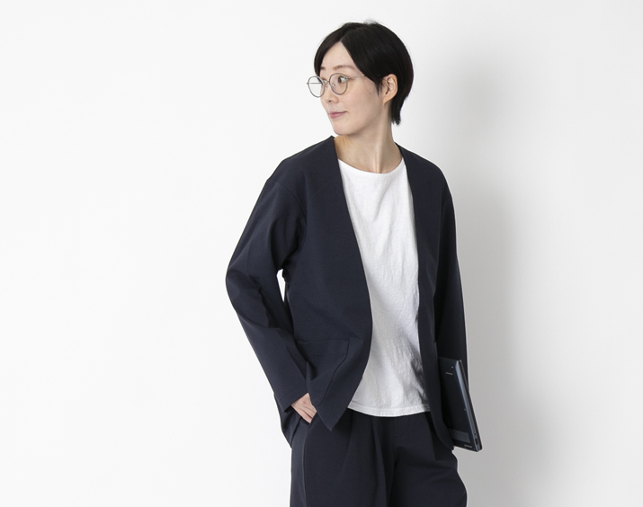 WESTWOOD OUTFITTERS/ノーカラージャケット