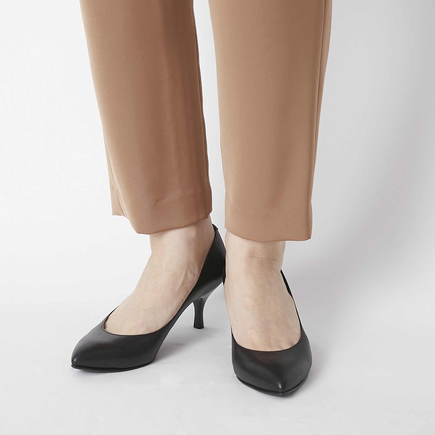 SHOESbakery/ウォータープルーフキップレザーパンプス